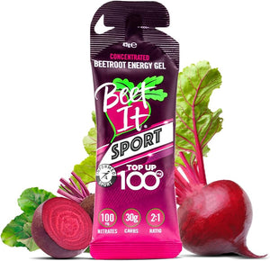 Beet It Sport Nitrate Energy Gel Top Up 100 12x43g