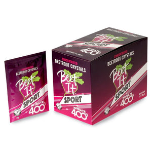 Beet It Sports Shots Nitrate 400 Crystals 12 x 20g Sachets